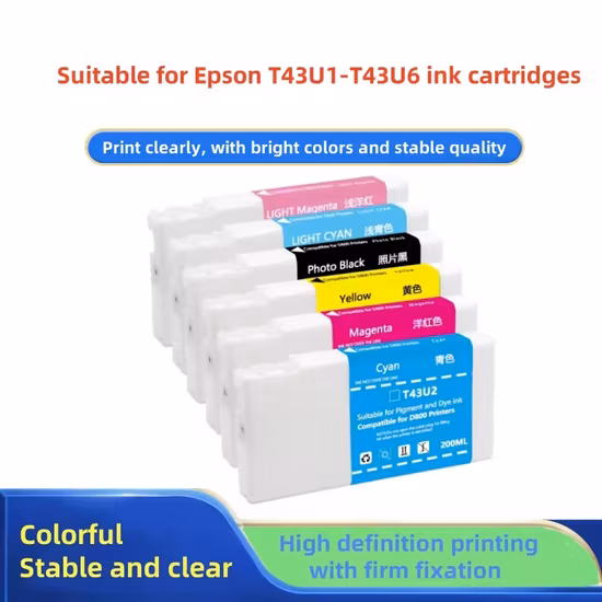 Ocbestjet Compatible Chip Ink Cartridge Single Using Chip for Epson T3400 T5400