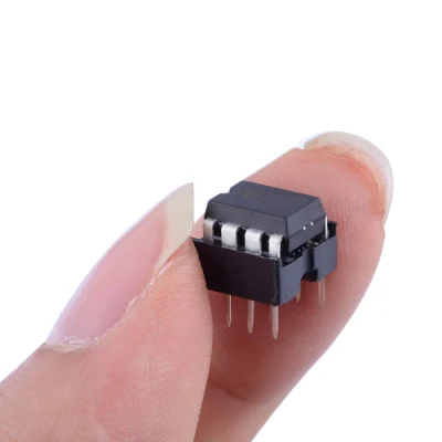 Ne555p Single Precision Timer with Sockets, Ne555n Ne555 Timer Chip IC Pulse Generator Integrated Circuit Chips